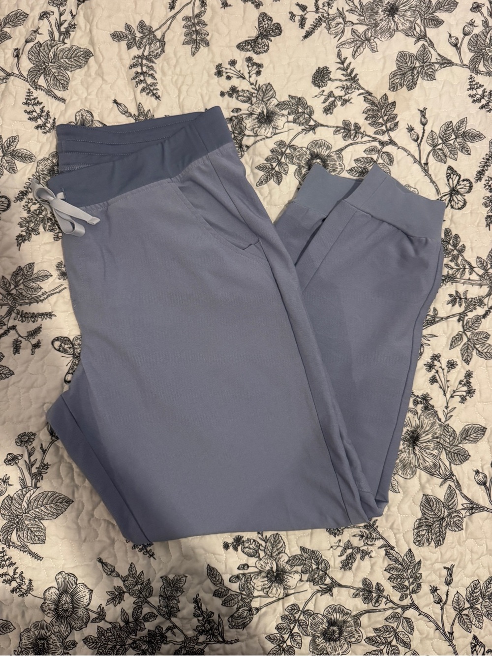 Womens FIGS Lavender Blue Jogger Pants